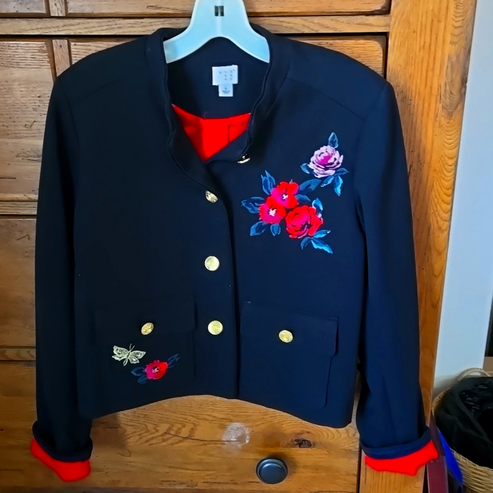 A New Day/Target  Jacket size 6 Women's  Navy